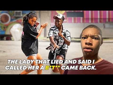 The Lady that Lied and said I Called her a B*t** came back.(Reaction Video)