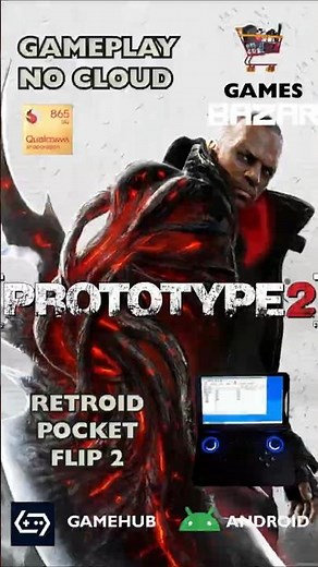 Prototype 2 ANDROID gameplay GameHub 5.3.3 Retroid pocket flip 2 settings #games #prototype