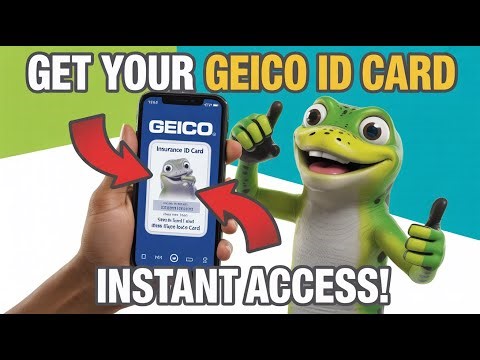 How to Get Your Geico Insurance ID Card on the App [Instant ID]