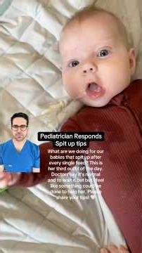 Is Your Baby Spitting Up Constantly? 🍼 | Dr. Yoshi’s Tips to Reduce Spit-Up
