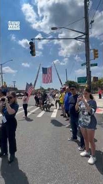 New Yorkers line Queens procession to honor US soldier killed in Iranian strike
