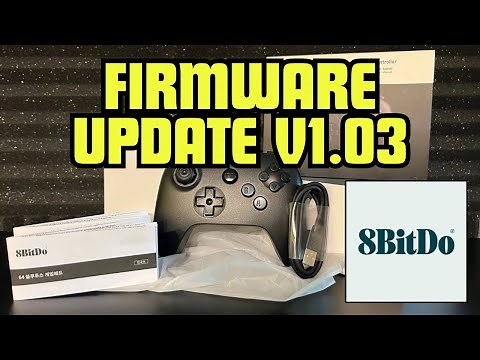 How to Update 8BitDo N64 Controller firmware