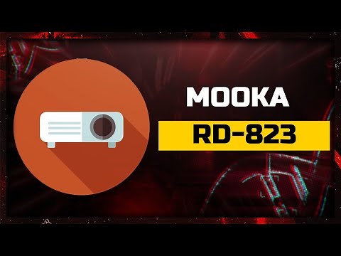 MOOKA RD-823 Review, WiFi Projector, 7500L HD Outdoor Mini Projector, 1080P, up to 200-inch screen