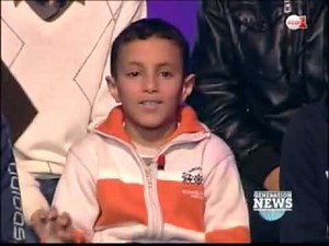 Mehdi le Prasson lors de l'emission Génération News sur Medi1 TV