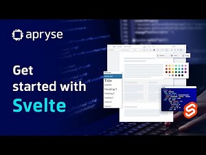 How to Build a DOCX Editor Using Svelte and WebViewer | Apryse