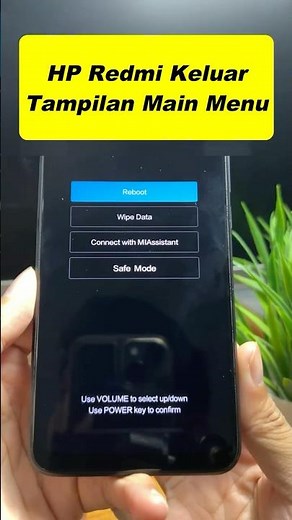 Redmi HP Displays Main Menu 🔄 #shorts