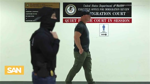 ‘Self-deport' flyers reach migrants in courtrooms across the country