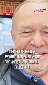 Biznesmeni Gjergj Luca ka ironizuar foltoren e Ervin Salianjit. Në një video të publikuar në rrjetet sociale, Luca thotë se pritet nesër kanë sebep dhe do çelet restoranti më i ri i peshkut të linjës Allishverishi. Me ironi, Luca shprehet se do të ftojë vetëm Ervin Salianjin dhe Ilir Alimehmetin, të cilët i dolën “nga rreshti” Sali Berishës duke marrë pjesë në Foltoren në Durrës. ... #reporttv #shqiptarjacom #gjergjluca A.S | Shqiptarja.com
