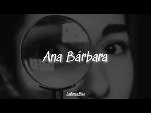Lo Busqué-Ana Bárbara (Letra)