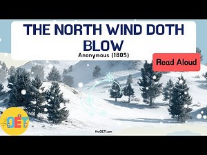 Winter Poem for Kids | The North Wind Doth Blow | Winter Poem in English
