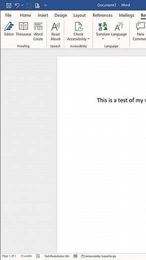 Hear Your Document_Read Aloud in Microsoft Word!