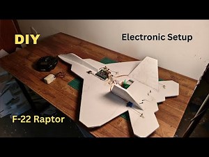 How to Build a F-22 Raptor RC Jet - Part 2 | Full Tutorial & Electronic setup ‪@INDIRC1‬