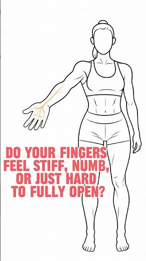 Do your fingers feel numb, stiff, or hard to fully open?