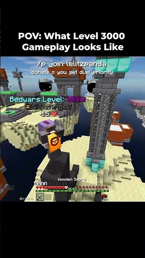 Level 3000 Bedwars Gameplay!
