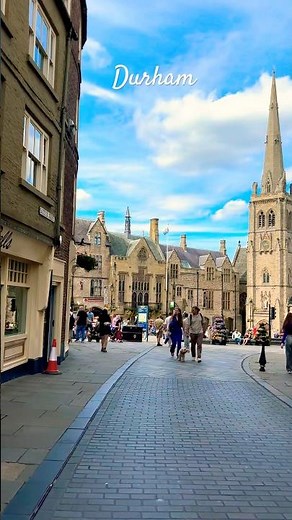 Durham city centre short walk #travel #citycentre #walkingtour