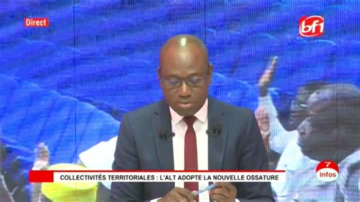 🛑 🎥 Direct| Le 7Infos du 04 janvier 2026 présenté par Kouamé Hervé DAPA Thèmes : 📌 Collectivités territoriales : l' ALT adopte la nouvelle ossature 📌 Économie : Un nouveau PND pour 2026 - 2030 📌USA - Vénézuela : Maduro capturé... Le droit international bafoué ? Invités: 🎤 DA Sié de Bendouté, Sociologue, Anthropologue 🎤 Pr Moumouni ZOUNGRANA, Oraliste / Essayiste- Enseignant à l'université Joseph Ki Zerbo 🎤 Karim Diallo, Juriste et Administrateur civil | BF1 TV