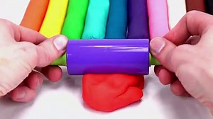 Colorful Play-Doh Cartoon Characters for Kids-