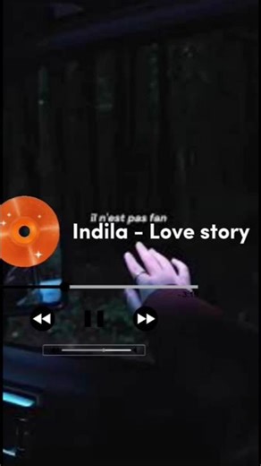Love story audio version#lyrics #lovestory#indila