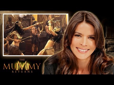 The Mummy Star Patricia Velasquez discusses her iconic fight scene and playing Anck-Su-Namun