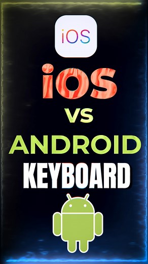 In this #reel we will be doing a comparison between the iOS and Android Keyboard. Which is better overall, watch this video to know more. #android #apple #ios #iphone #tips | Gupta Information Systems