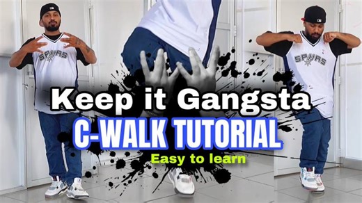 Gangsta C-walk Tutorial | How to c walk tutorial? Crip walk Tutorial | Sylvia Jacobs