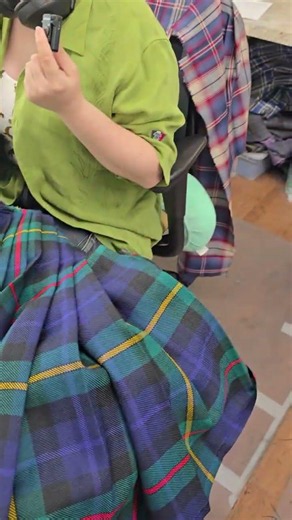 What We're Making Now | #makingstuff #tartan #kilts