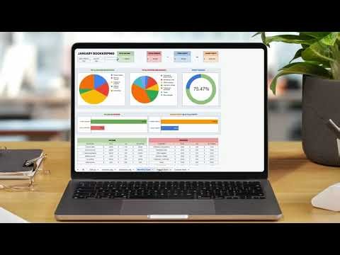 Small Business Bookkeeping Spreadsheet Tutorial | Google Sheets + Excel