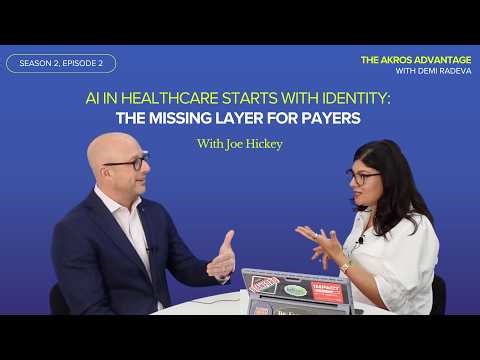 AI in Healthcare Starts with Identity: The Missing Layer for Payers