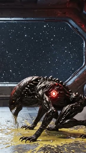 Alien vs Predator fight scene