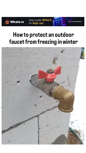 curvico_explained on Instagram: "The video tutorial shows a DIY method wrapping an outdoor faucet in plastic bags, encasing it in a plastic container, and filling with expanding foam for insulation, aiming to trap heat and prevent pipe freezing in subzero temperatures. This hack provides effective thermal barriers per home maintenance guides, but peer-reviewed engineering studies on heat transfer indicate insulation alone risks failure if water remains in pipes, emphasizing the need to first shu