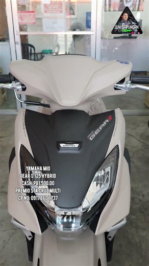 Yamaha Mio Gear S 125 Hybrid #yamahamio #gears125hybrid #stacruzlaguna