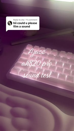 Ajazz AK820 Pro: Flying Fish Switches Sound Test