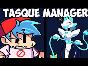Friday Night Funkin Vs Tasque Manager (Tasque manager Vs Kris FNF Mod) [Hard mode]