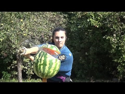 Katana Cutting Watermelon by Master Di