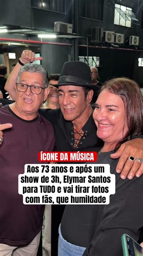 At 73 years old and after a 3-hour show, Elymar Santos stops EVERYTHING and goes to take pictures...