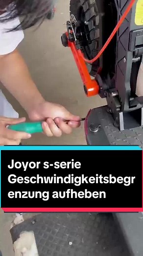 Joyor S-Serie: Geschwindigkeit entsperren für aufregende Fahrten