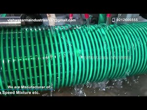 PVC Suction Hose Pipe Plant / Duct Hose Pipe Manufacturing Machine / Suction Hose Extrusion