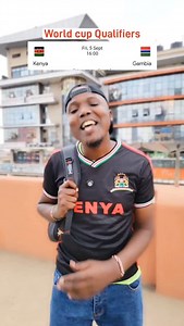 1.1K views · 955 reactions | Kenya vs Gambia on the World Cup qualifiers. #kenya #gambia #kenyanfootball #worldcupqualifiers #mrjoekenya | Mr Joe | Facebook