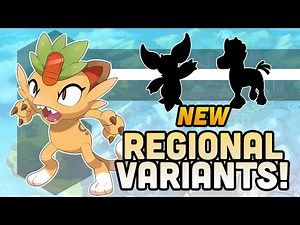Designing NEW Regional Variants! (🐴and fixing some old ones🌵)