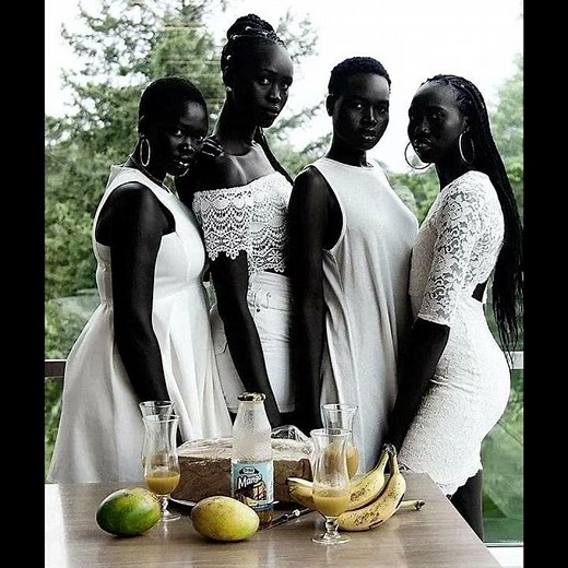 The Anuak beauties, from one of Africa's most exotic tribes