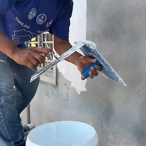 Skills and Techniques To Skim Coat Wall With Simple Tool | DIY crafts PR