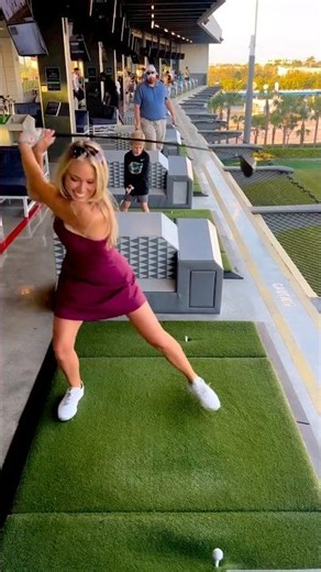 One swing a day keeps the slice away... supposedly 😂 #golf #golfswing #golftips #golfpractice