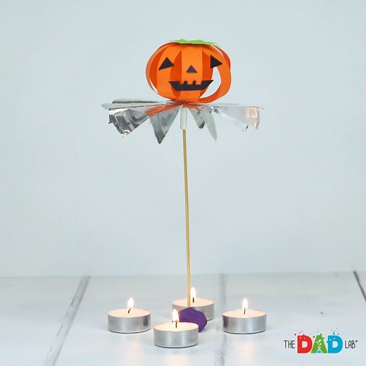 306K views · 3.1K reactions | Creating a candle carousel for Halloween is a great way to get into the spirit! This basic science experiment will teach you how to make your own homemade carousel out of everyday materials. It’s easy, cheap-to-make, and super fun! So get ready to be amazed by how the heat turns into movement while making this fun Halloween decoration. #TheDadLab #halloweentime #kidsactivities #kidsscience #craftsforkids | TheDadLab | Facebook