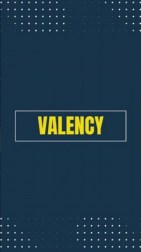 What is Valency ? #youtube #learnchemistry #chemistryeducation