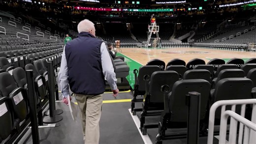 Celebrating the historic career of Jim Edmonds, Celtics game broadcast director