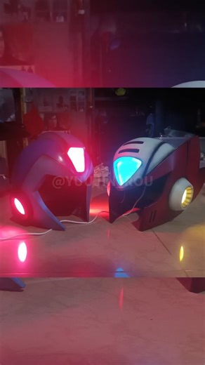 Megaman X & Zero Cosplay Helmet with LED Lights