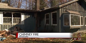 Chimney fire in Pittsford