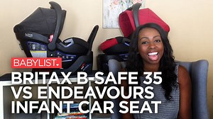 Britax has two infant car seats...but what's the difference? Babylist Scout Kia breaks down the B-Safe 35 vs the Endeavours. After watching this video, which car seat is a better fit for your family? | Babylist