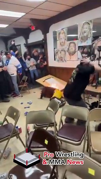 453K views · 2.6K reactions | Shane Mercer Tosses Wrestler Out Of The Ring On Fire  -DarKNaTaS (Admin) Join our Discord Server for the latest Wrestling News & Live Chat! https://discord.gg/uWgAFqSzHv | Pro Wrestling & MMA News | Facebook