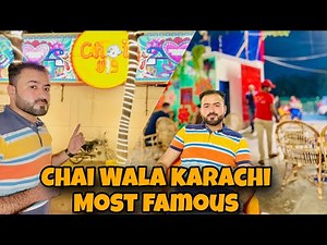 Karachi Ka Mashhoor Chai Wala 🔥 | Night Vibes & Street Life Vlog